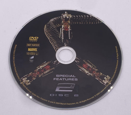 Spider-Man 2 (DVD, 2004, Special Edition) disc 2 only Marvel Movies