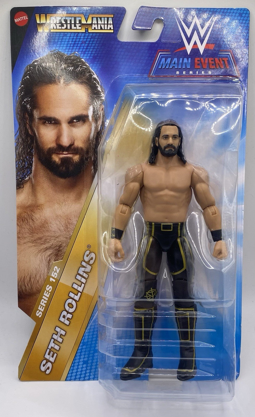 WWE Wrestlemania Main Event Seth Rollins 6in. Figure Series 152 New in Package