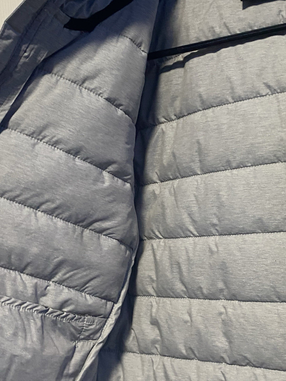 The North Face Gray kids puffer Jacket size: Large