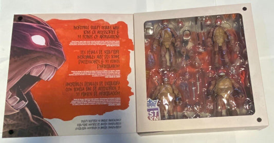 Teenage Mutant Ninja Turtles BST AXN IDW Undead Turtle 5-Inch 4-Pack 