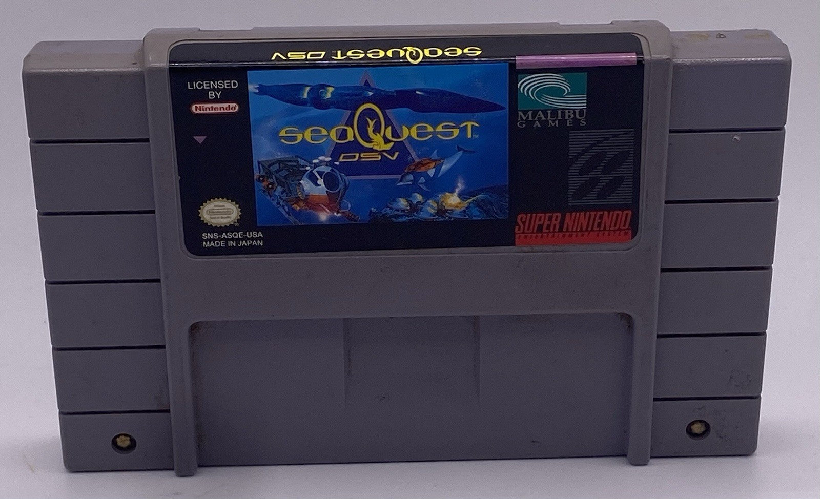 SeaQuest DSV (Super Nintendo SNES) ONLY Cartridge Tested Authentic