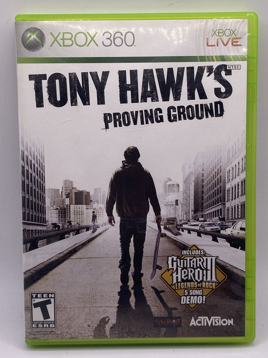 Tony Hawk's Proving Ground (Microsoft Xbox 360, 2007)(tested)