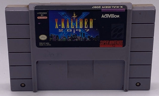 X-Kaliber 2097 (Super Nintendo Entertainment System, 1994)ONLY CART/ TESTED!