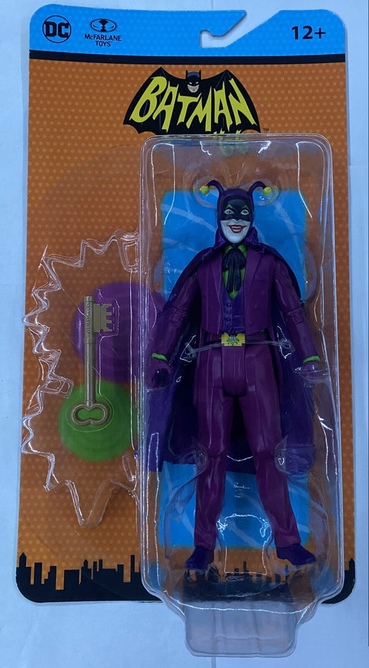 Sealed McFarlane DC 6" The Joker Batman 66′ Comic New In Box