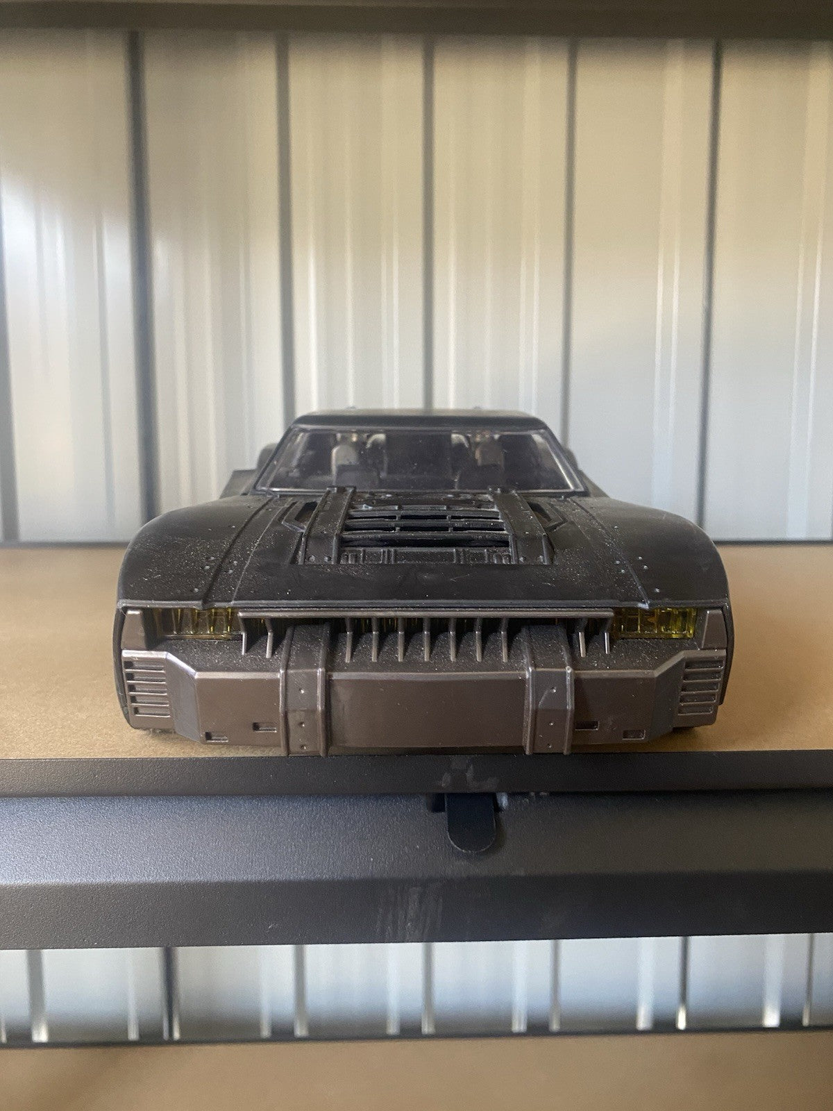Spin Master DC Comics The Batman Figure Batmobile Matte Black, Lights And Sounds