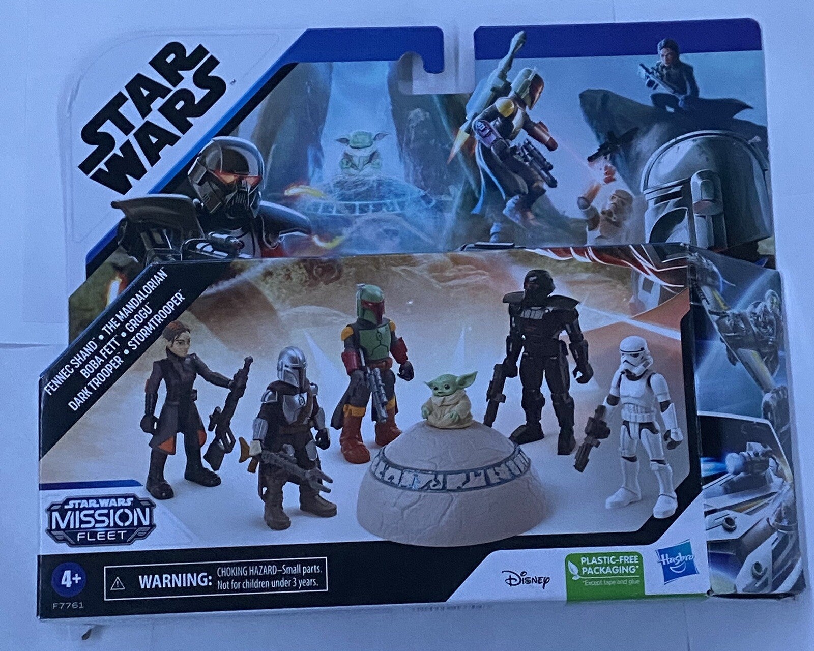 Star Wars Mission Fleet 2.5 Inch Mandalorian Action Figure Set Hasbro NEW