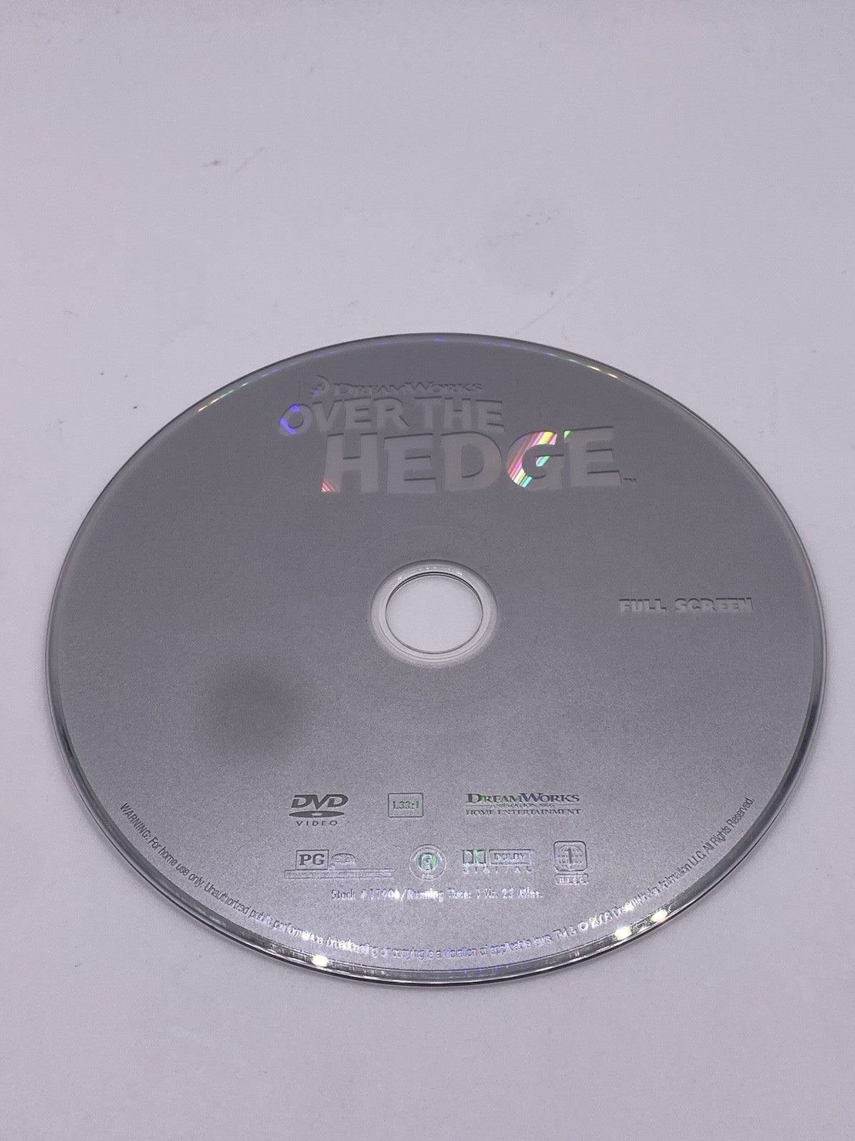 Over the Hedge (DVD, 2006, Full Frame Checkpoint)
