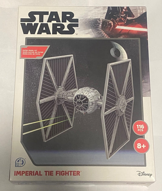 Star Wars Imperial Tie Fighter Paper Model Kit - 116 Pieces #019