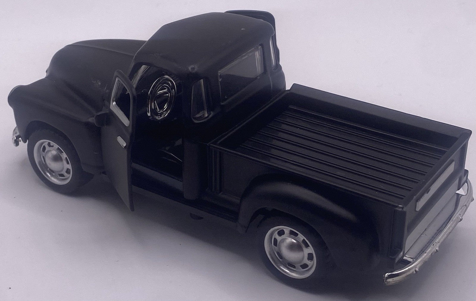 Black Alloy 1:32 Alloy Pickup Truck Birthday Cake Topper Collectible Inertia Toy