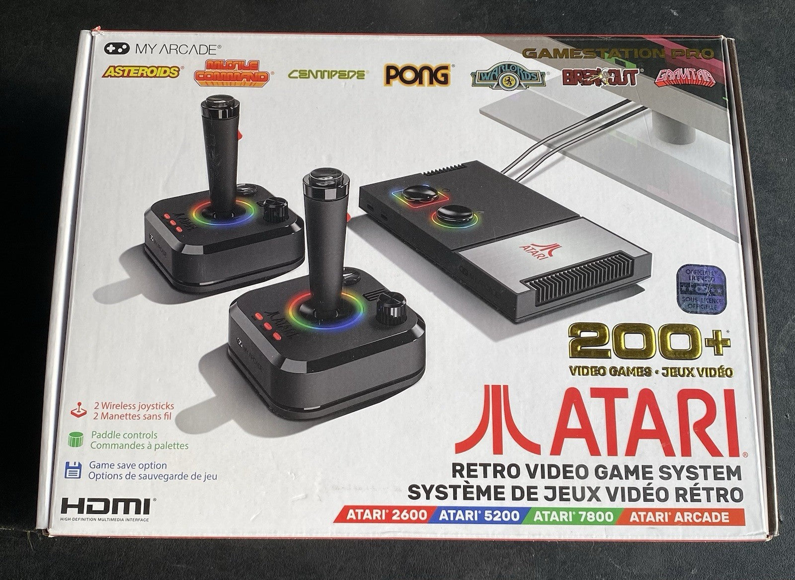 My Arcade Atari Game Station Pro: Retro Video Game Console with 200+ GamesTESTED
