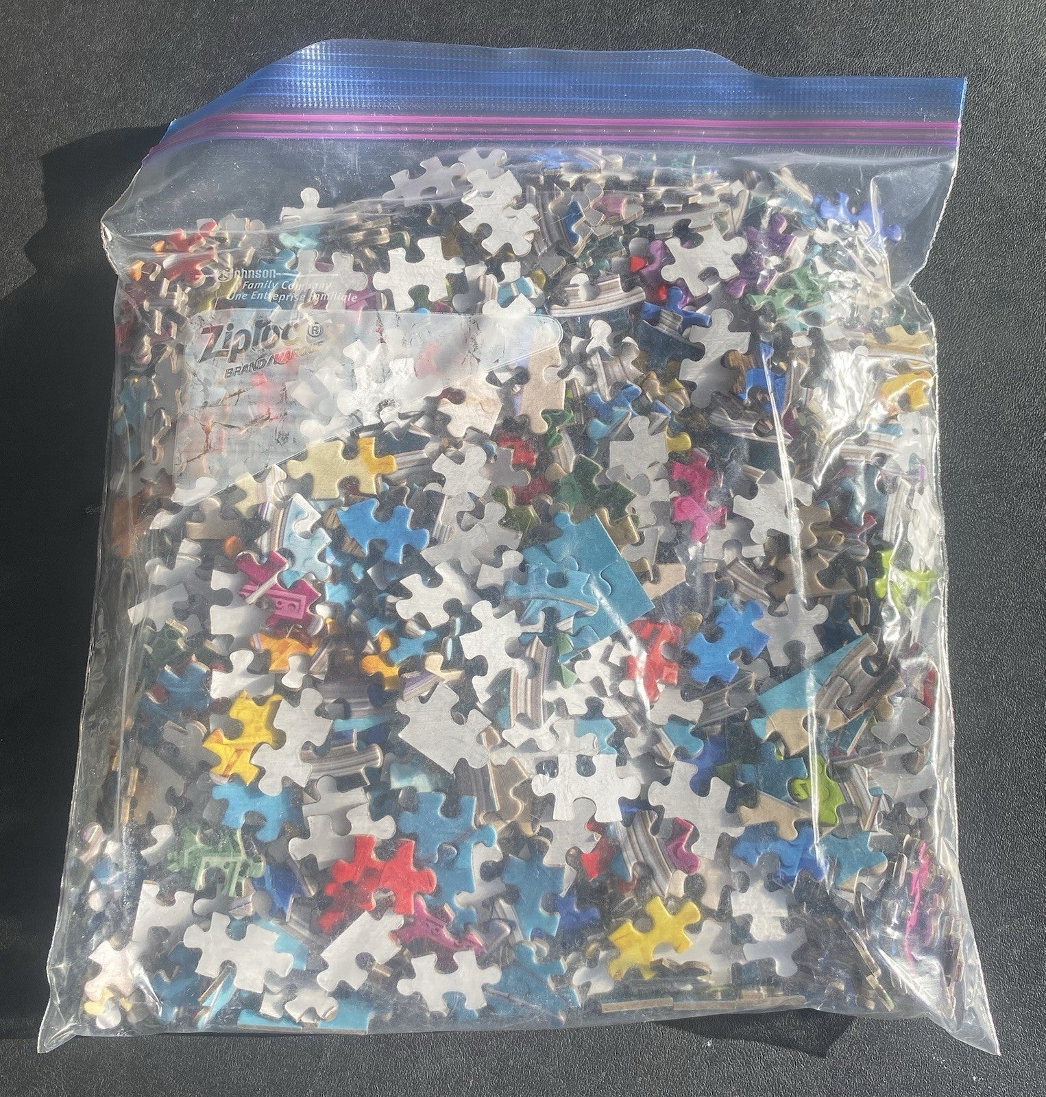 Lego Paint Party 1,000 Piece Puzzle Used