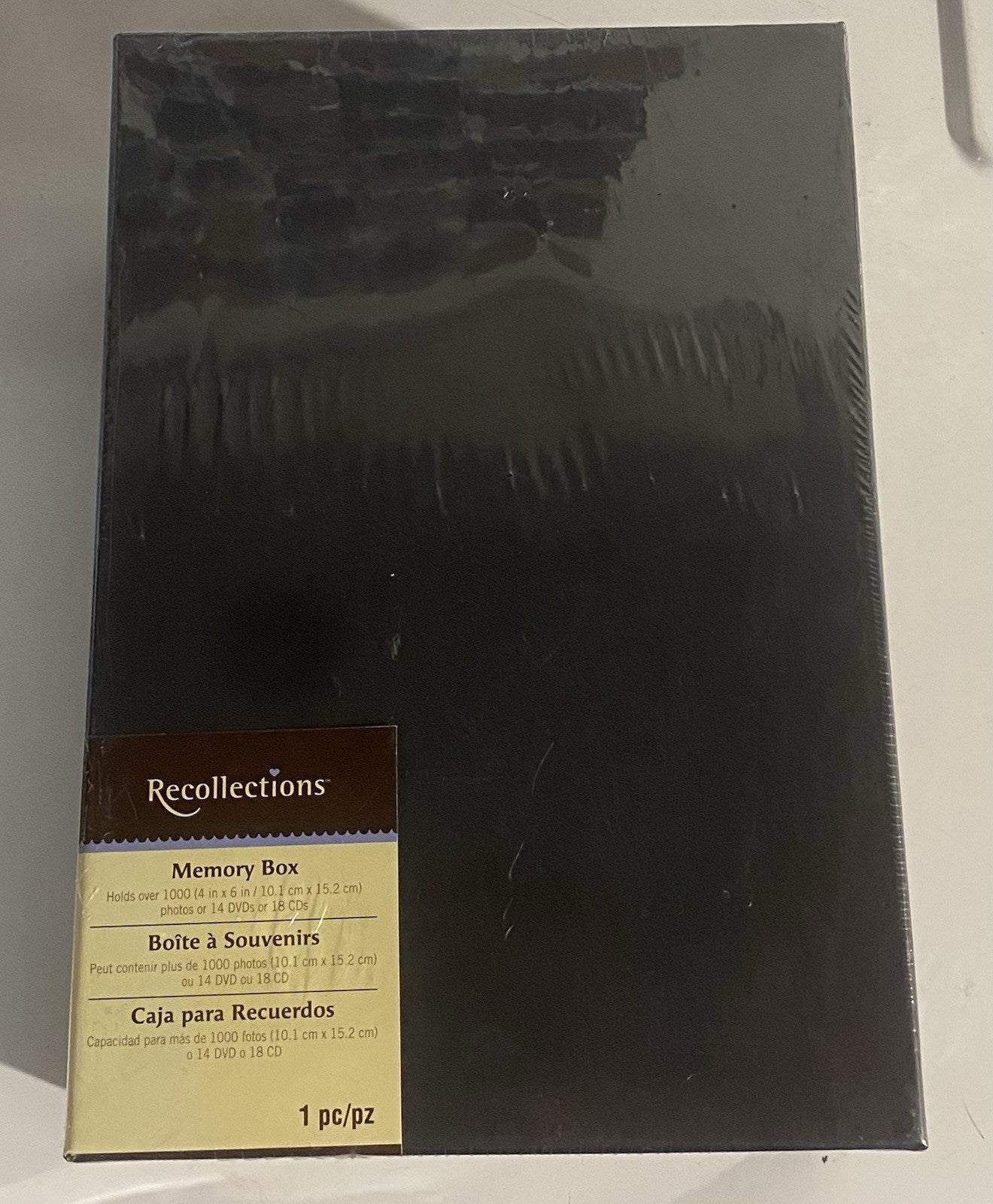 recollections Memory Box Color: Black