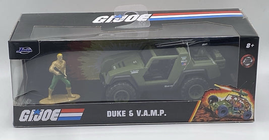Jada 1:32 Hollywood Rides GI Joe Duke & V.A.M.P 33083 Diecast Model Car Green