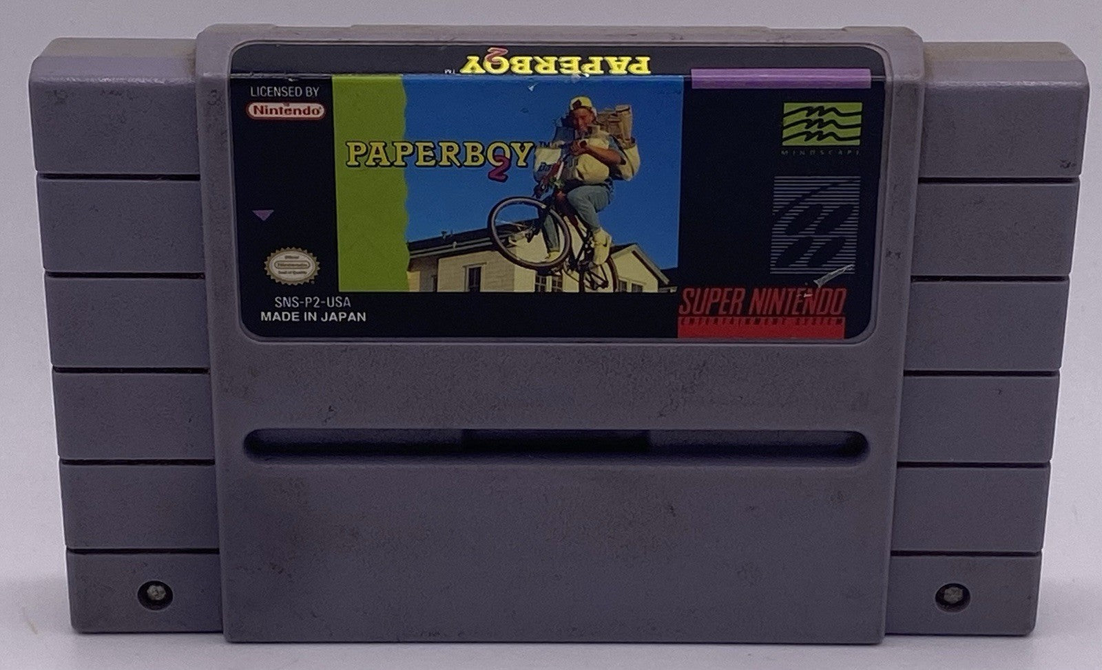Paperboy 2 (Super Nintendo, 1991) SNES Authentic Tested Working Cartridge Only
