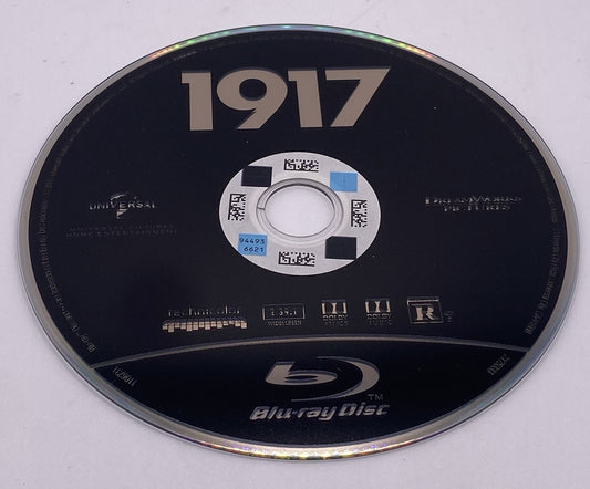 1917 Blu-ray George MacKay Disc Only