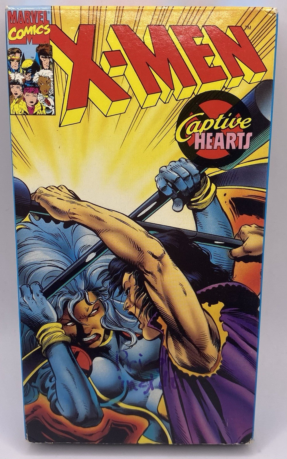 X-Men - Captive Hearts (VHS, 1993) Tested !