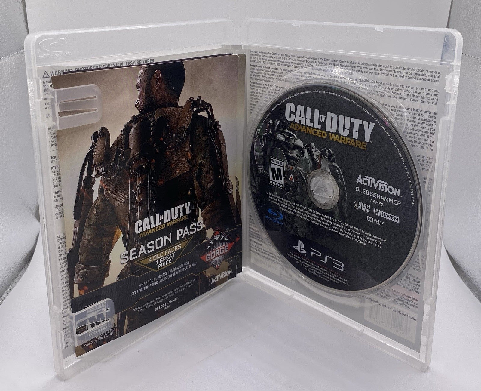 Call of Duty: Advanced Warfare (Sony PlayStation 3, 2014)