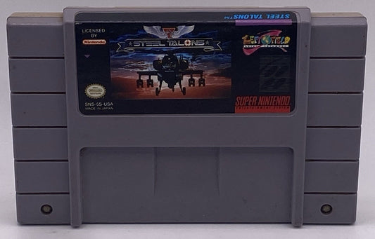 Steel Talons (Super Nintendo Entertainment System, 1993) SNES Tested And WORKING