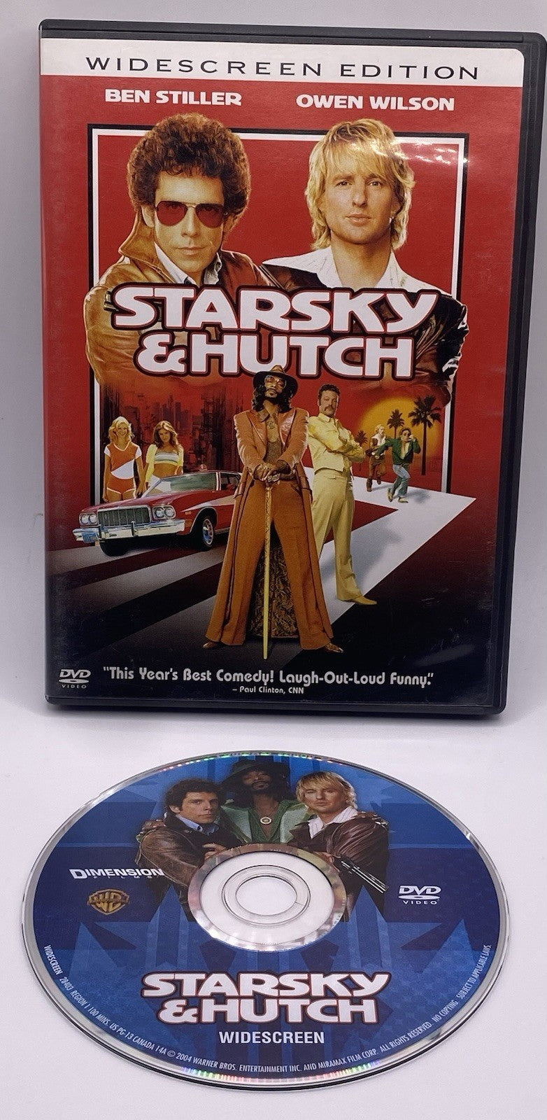 Starsky  Hutch (DVD, 2004, Widescreen)