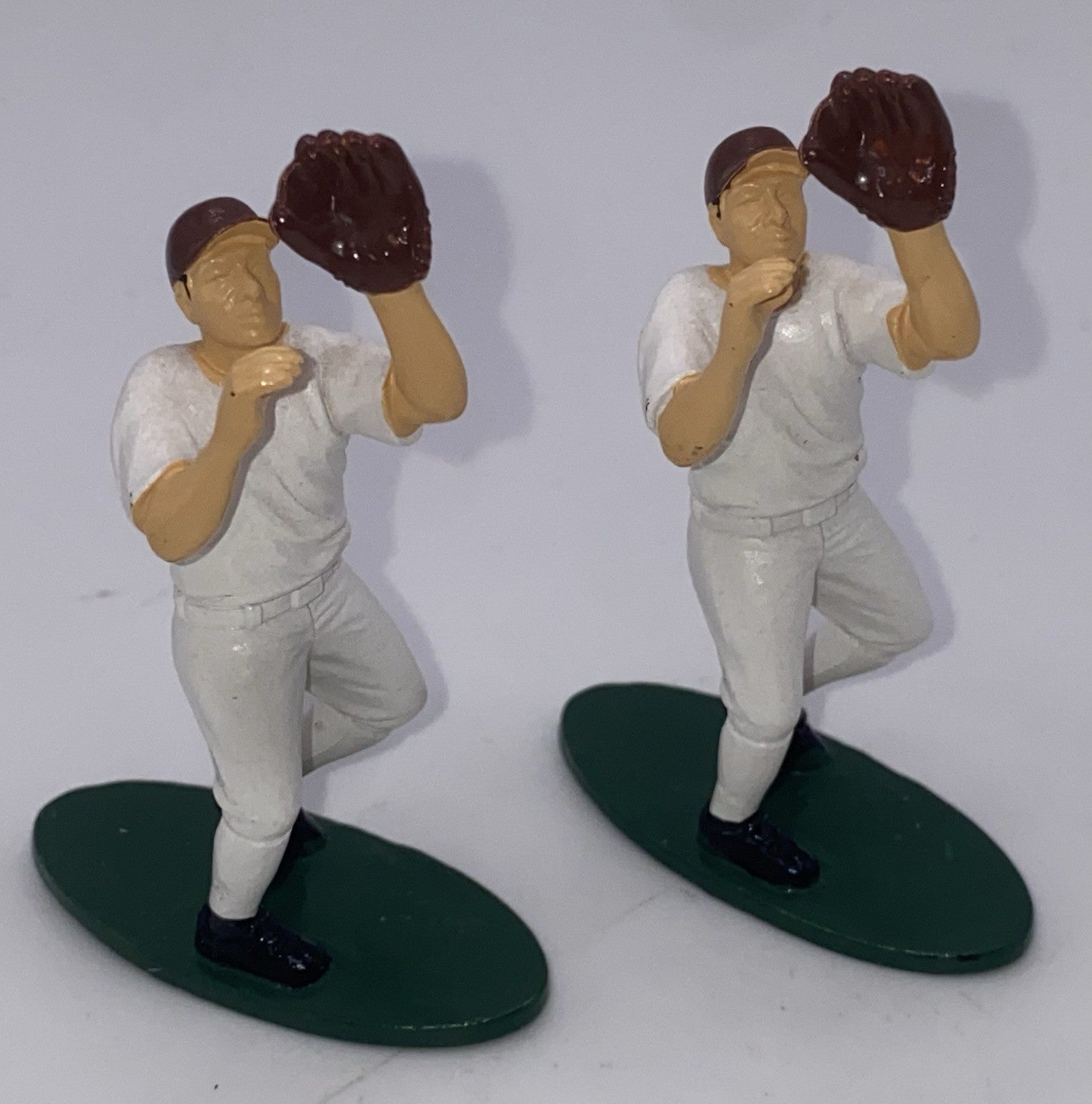 Vintage Lot Of 12 Baseball Players Cake Toppers