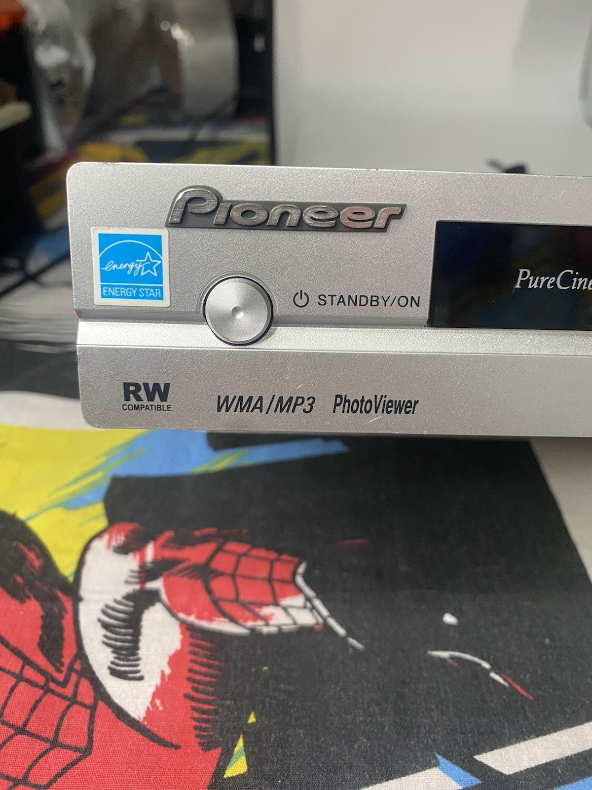 Pioneer DVD PLAYER DV-393 JUST MISSING RCA CABBLE & REMOTE  (TESTED) It Works!
