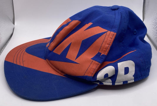 NIKE SB YOUTH BLUE & ORANGE SKATE CAP 