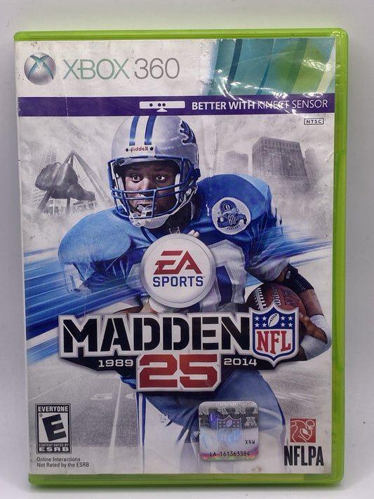Madden NFL 25 (Microsoft Xbox 360, 2013)(tested)