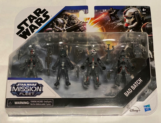 Star Wars Bad Batch Action Figures Mission Fleet
