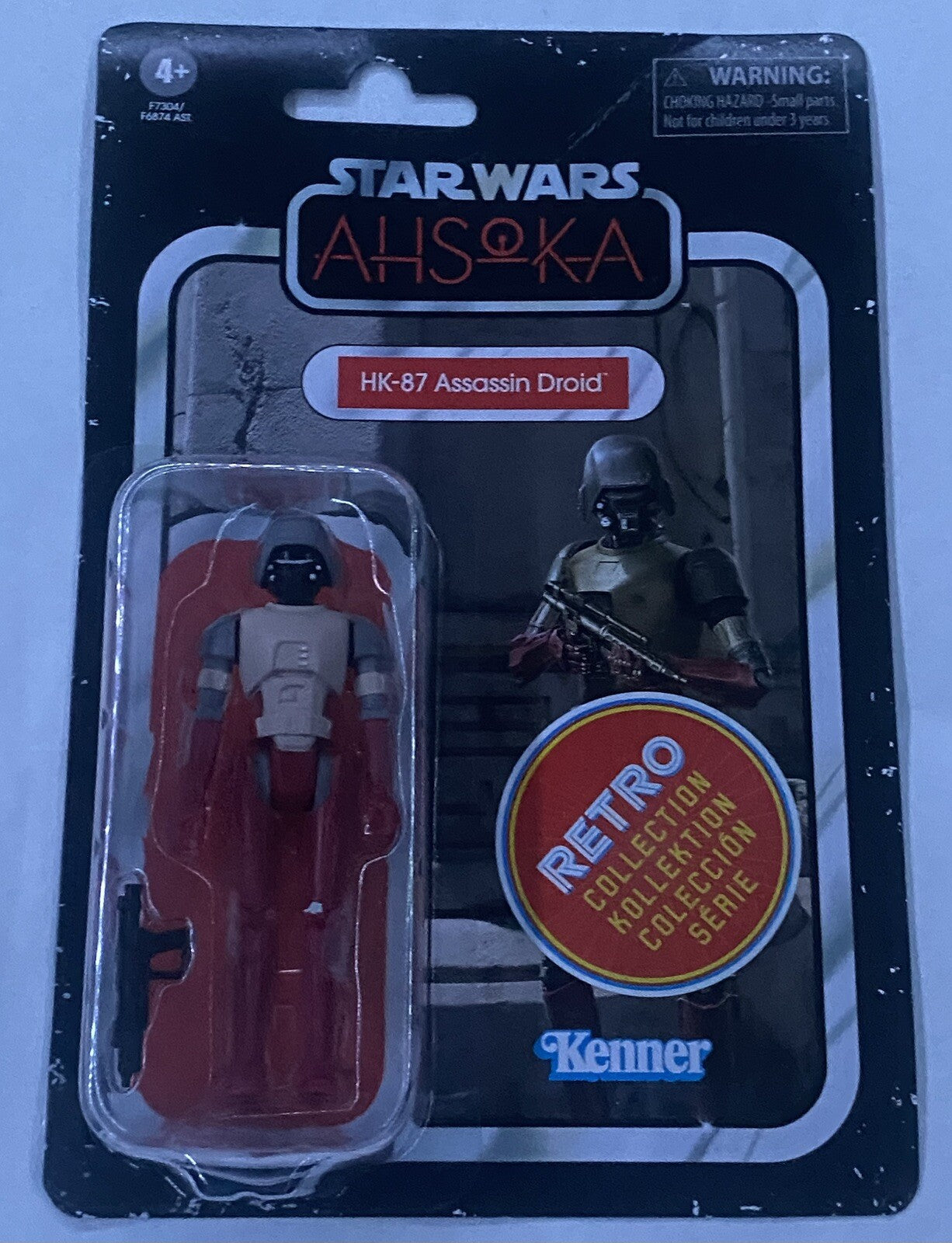 STAR WARS RETRO COLLECTION HK-87 ASSASSIN DROID KENNER 3.75