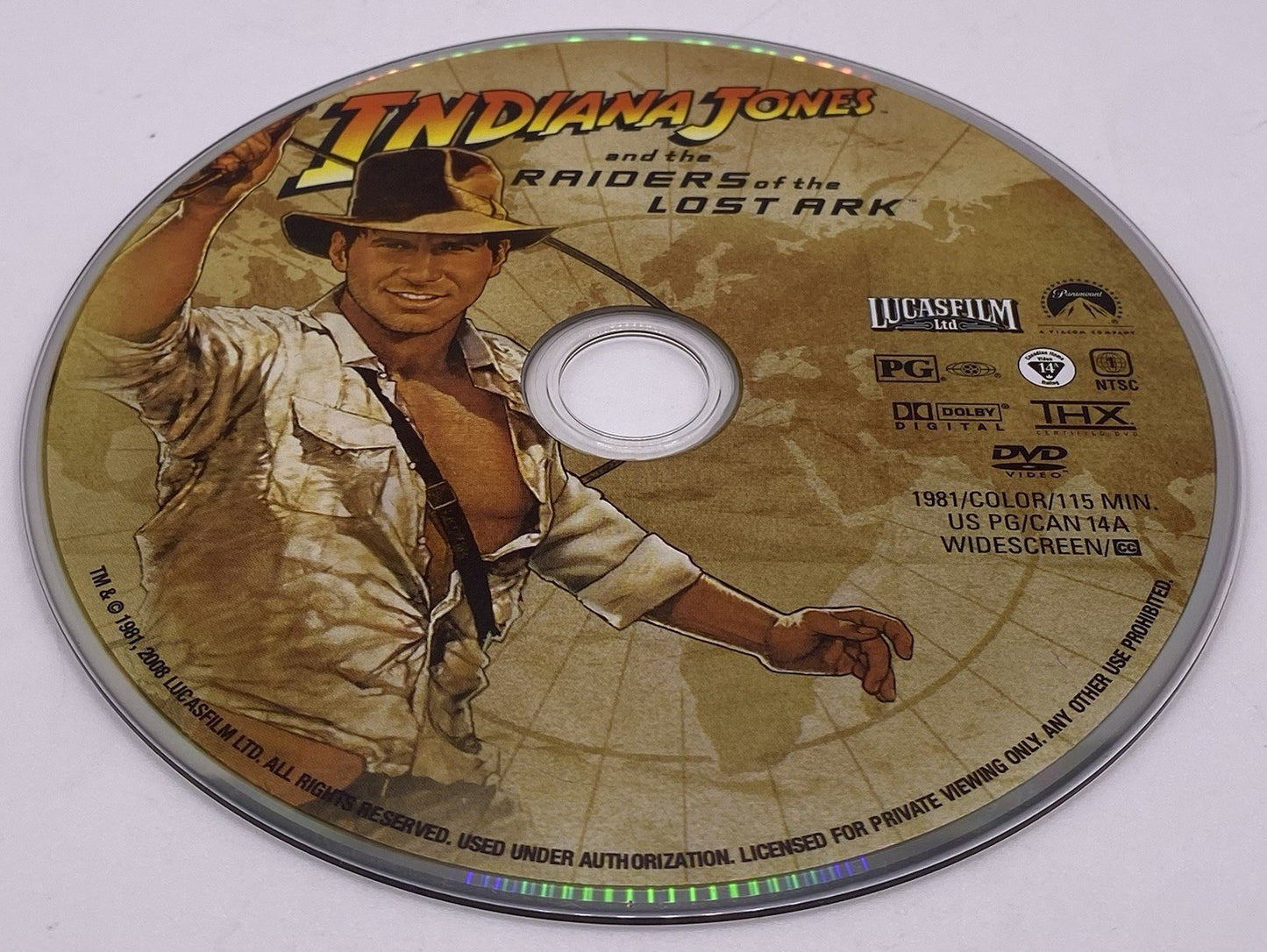 BUNDLE PACK OF 3 Indiana Jones Collection DVD (TOD, ROTLA, KOTCS)