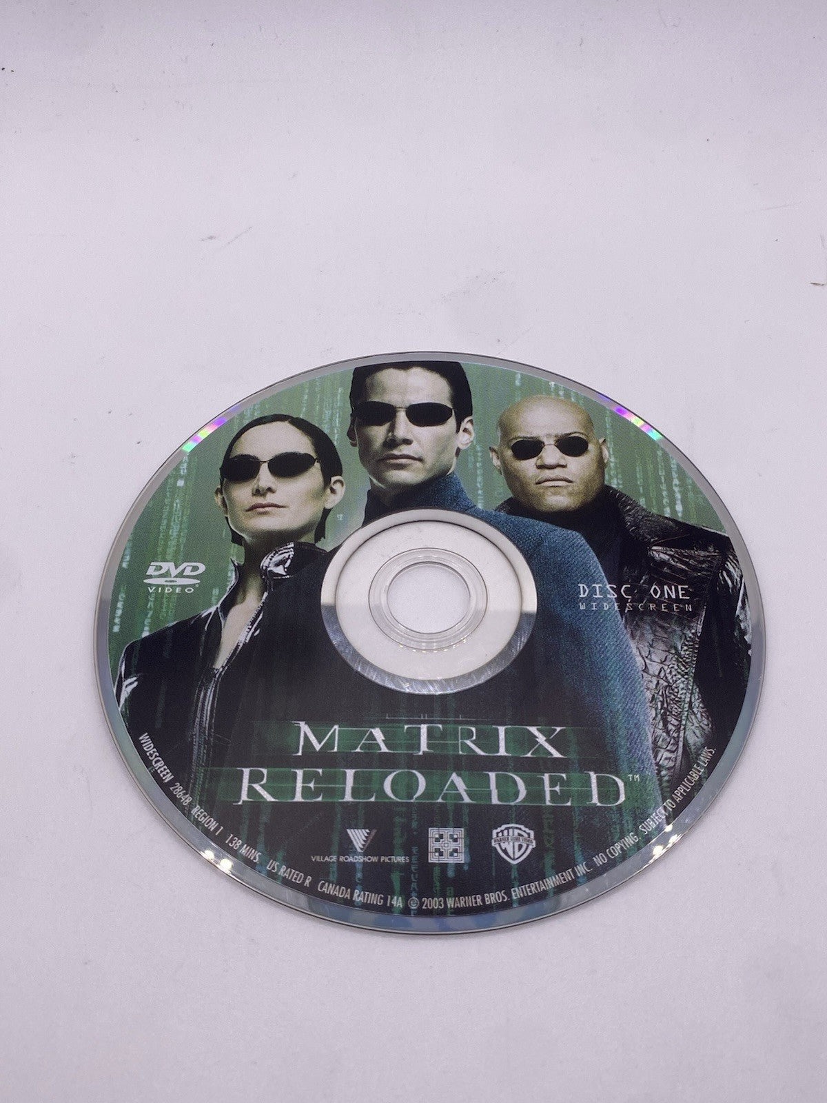 The Matrix Reloaded (DVD, 2003)