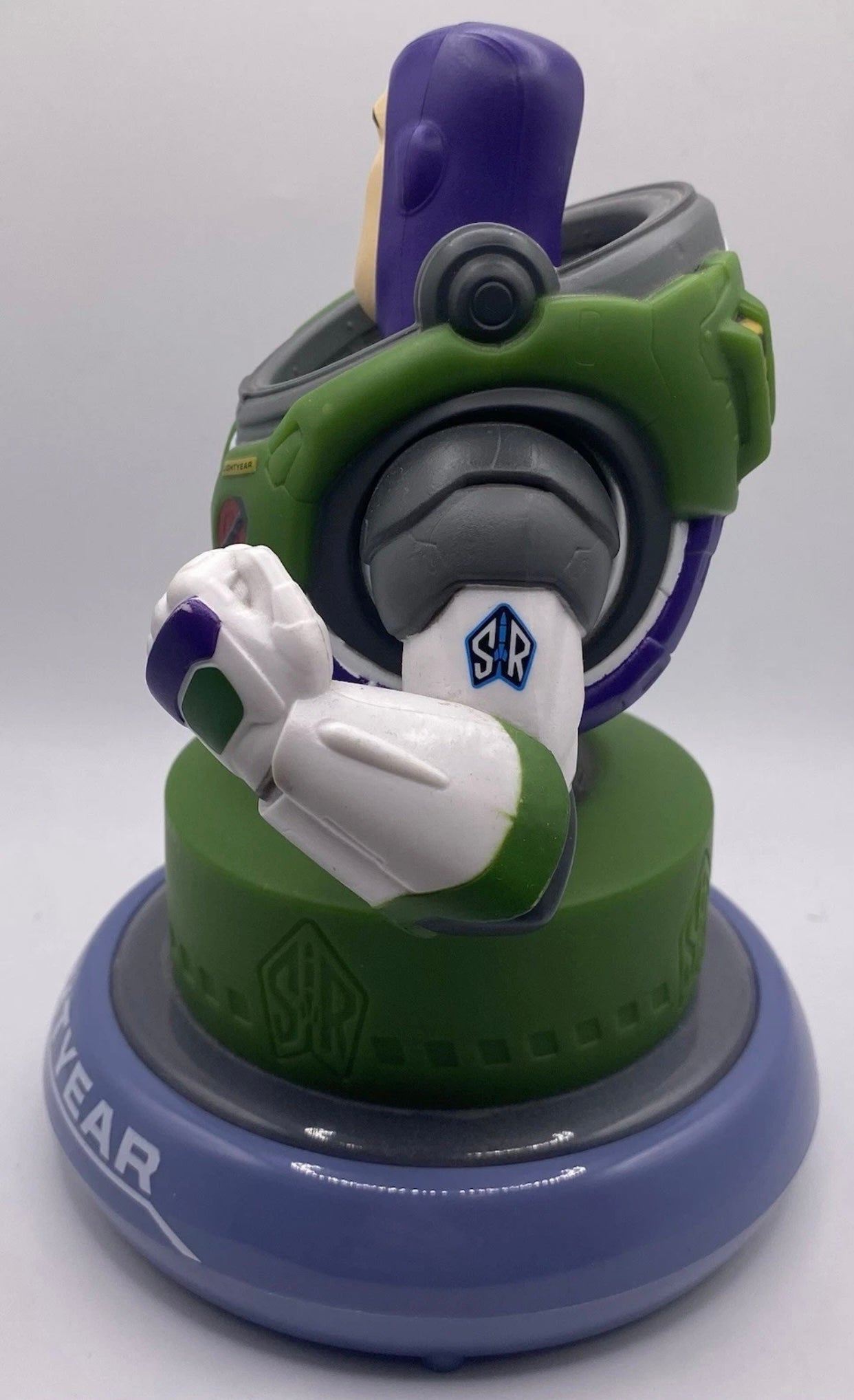 Disney Pixar Toy Story Buzz Lightyear Night Light 8" 2019 Works Green Purple