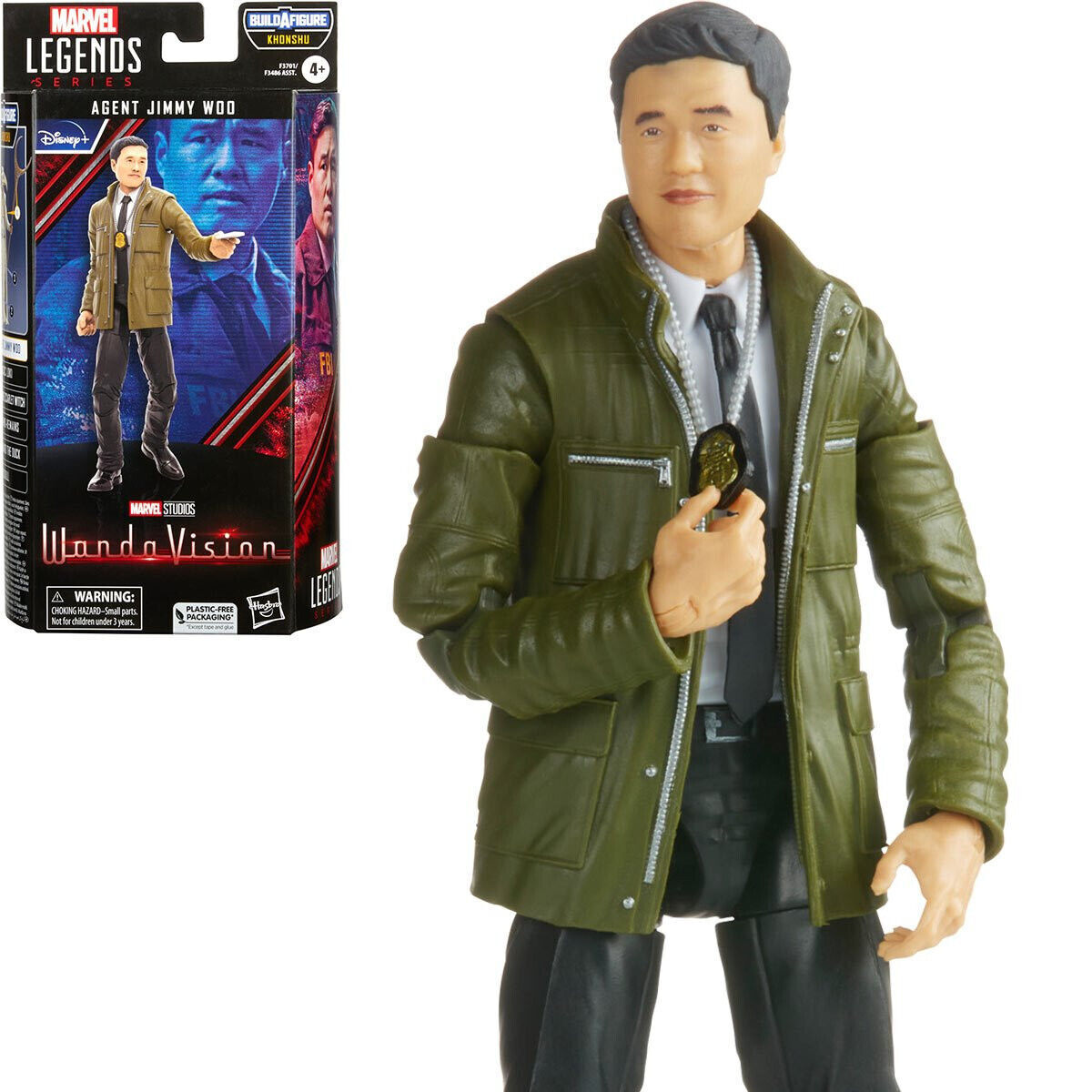 Hasbro Marvel Legends Series Wanda Vision - Agent Jimmy Woo Action Figure
