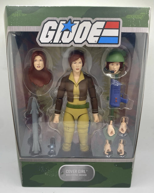 Super7 GI Joe ULTIMATES Cover Girl 7” Action Figure Wave 5 New Sealed 2025