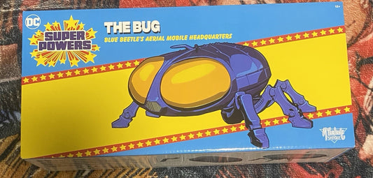 McFarlane DC Super Powers The Bug Blue Beetle's Aerial Mobile Headquarters Ship