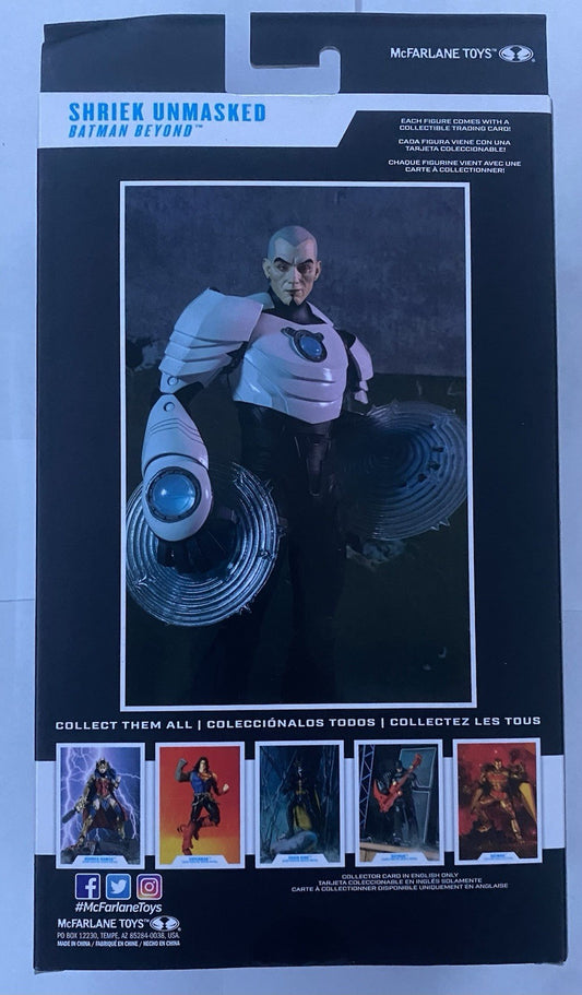 McFarlane Toys Action Figure - DC Multiverse - SHRIEK UNMASKED (Batman Beyond)