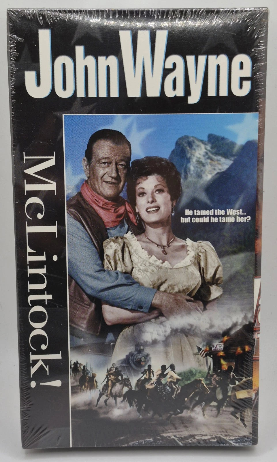 John Wayne American Hero of the Movies Collectors 5 VHS Box Set New Sealed