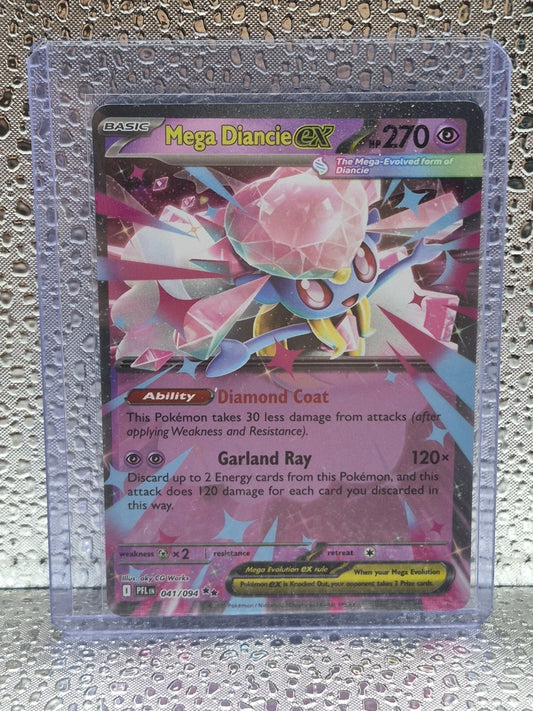 Mega Diancie ex 041/094 Me02: Phantasmal Flames Holo