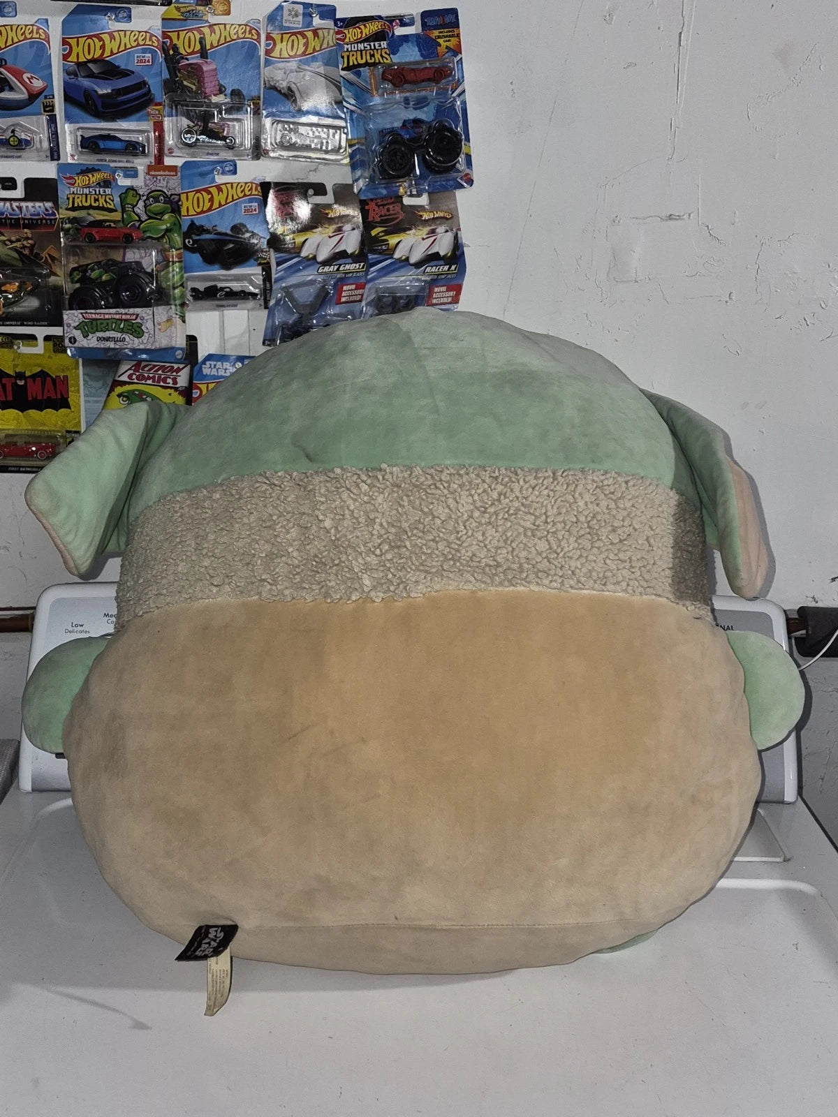 GROGU 20" Jumbo Star Wars Cuutopia by Mattel Plush Toy Baby Yoda Mandalorian