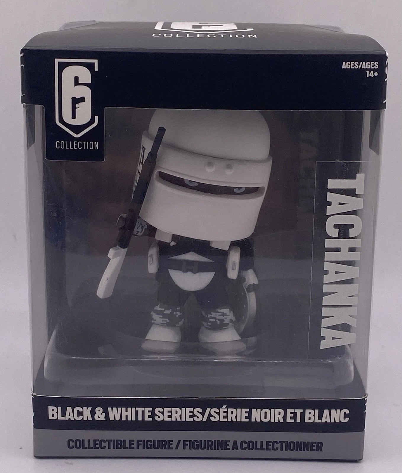 Ubisoft Rainbow Six Collection Chibi Tachanka Vinyl Figure Black And White