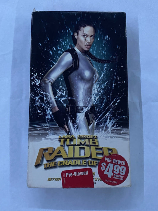 Lara Croft Tomb Raider: The Cradle of Life (VHS, 2003)
