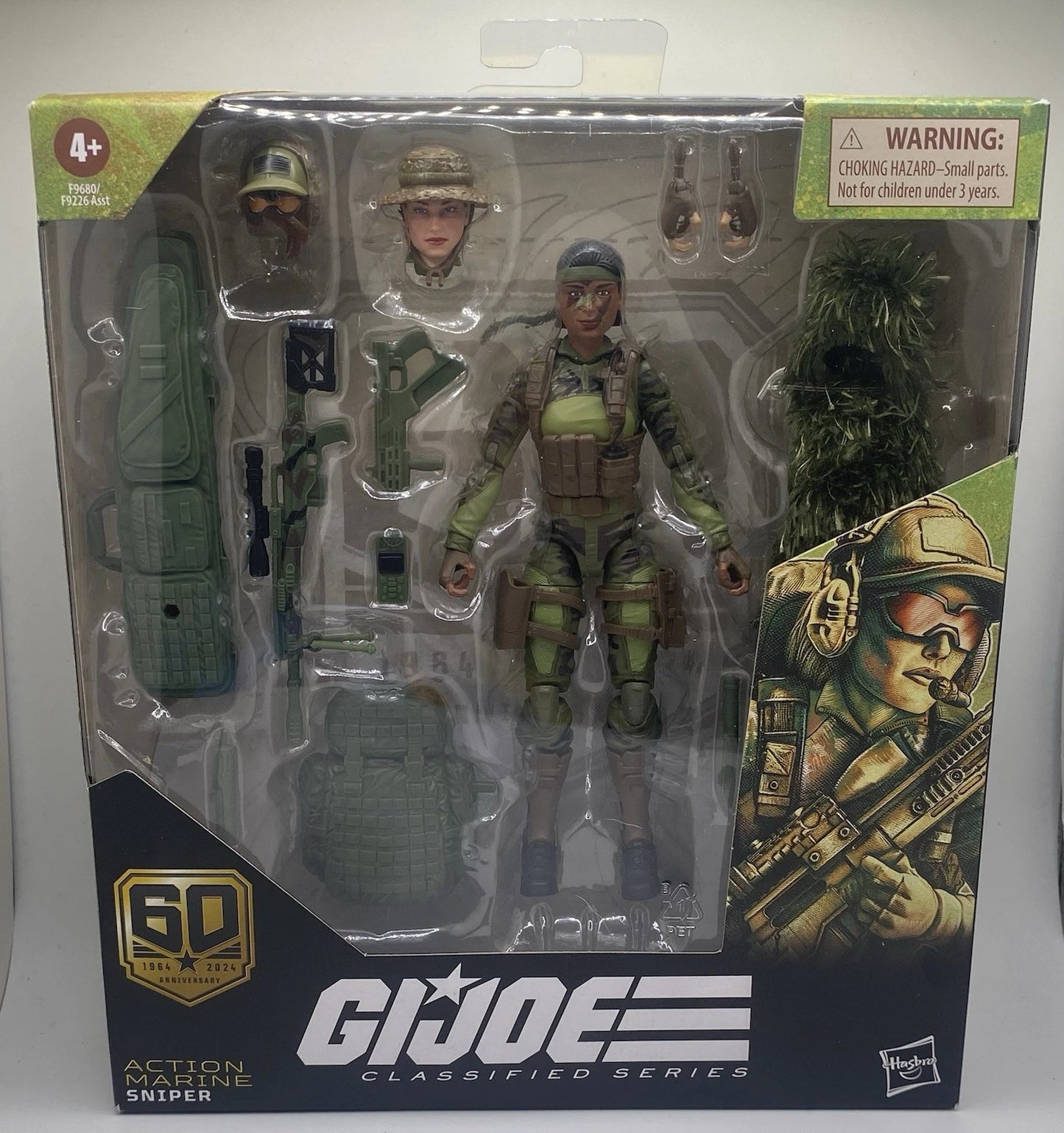 G.I. Joe Classified Series 60th Anniversary Marine Sniper 6" Action Figure
