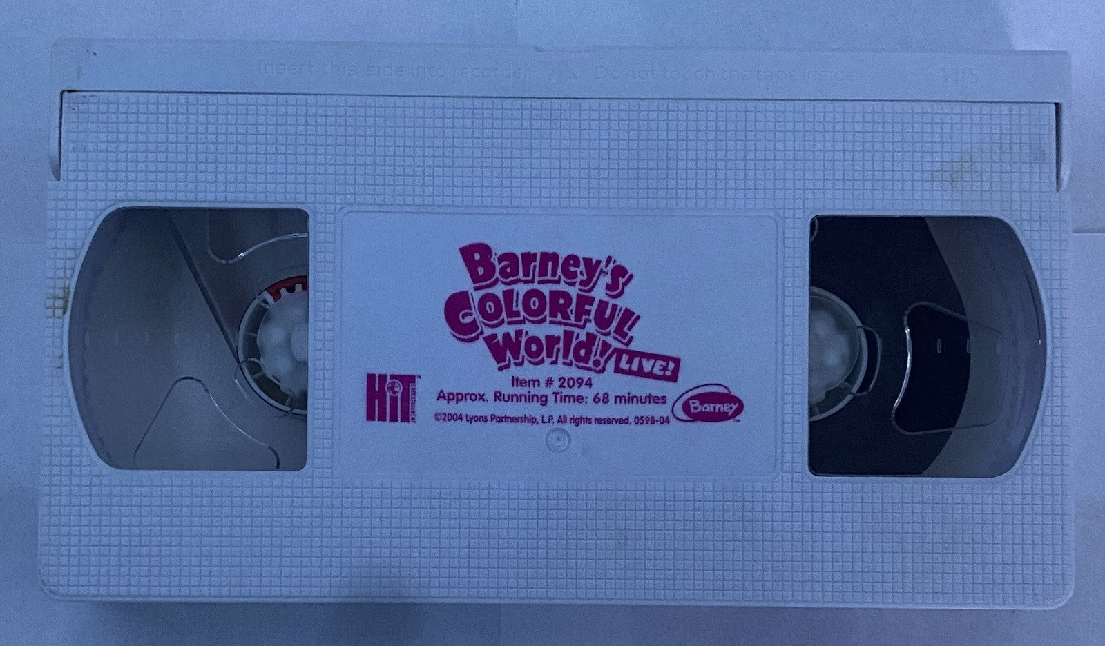 Barneys Colorful World Live (VHS, 2004)