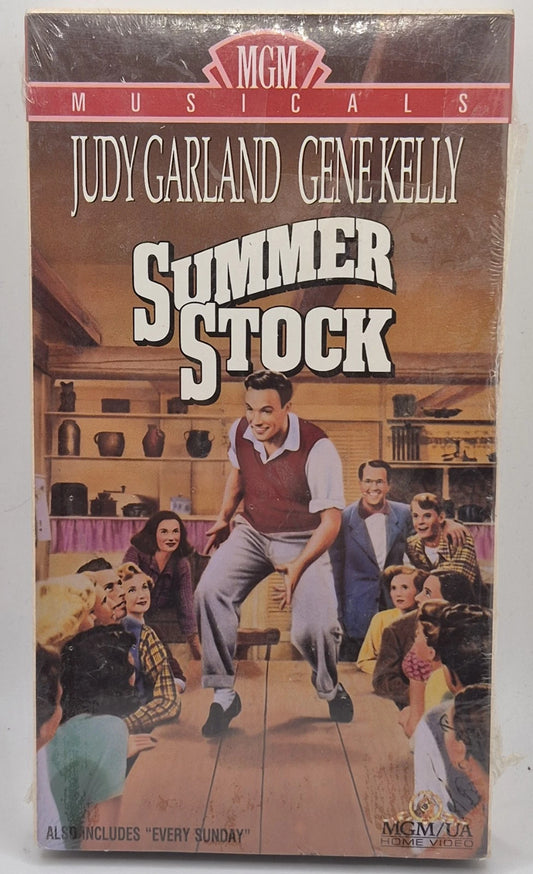 MGM MUSICALS JUDY GARLAND GM GENE KELLEY SUMMER STOCK VHS 1999