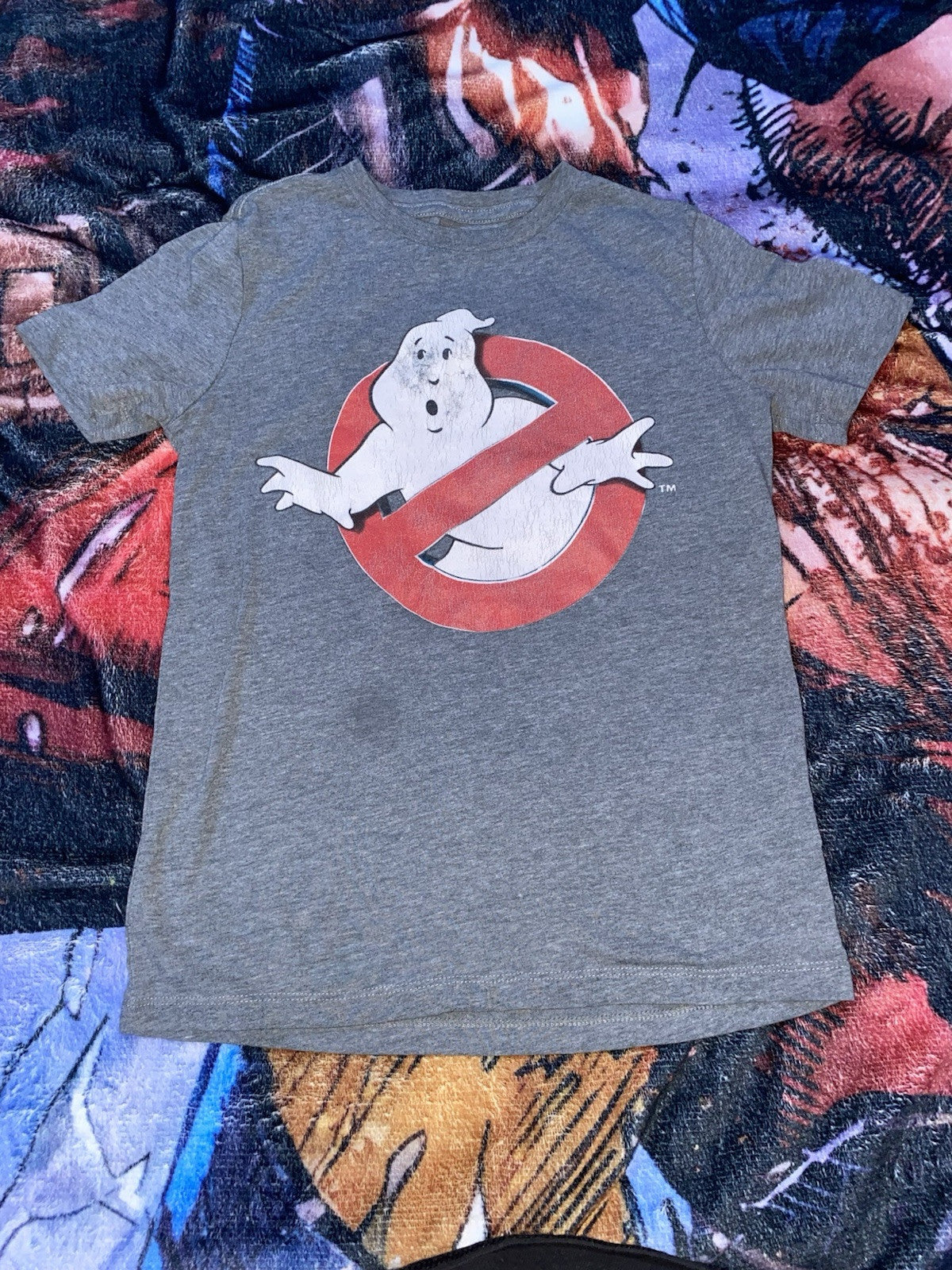 Old Navy Ghostbusters T-Shirt 2011 Gray Collectibles Kids Size: M(8)