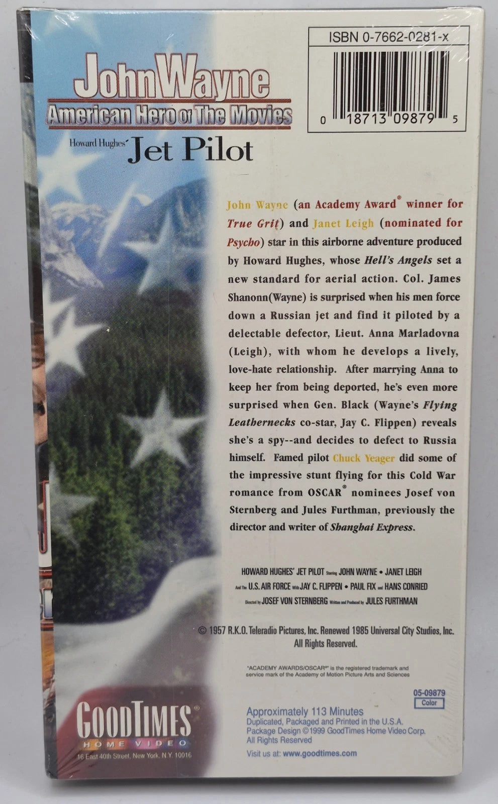 John Wayne American Hero of the Movies Collectors 5 VHS Box Set New Sealed