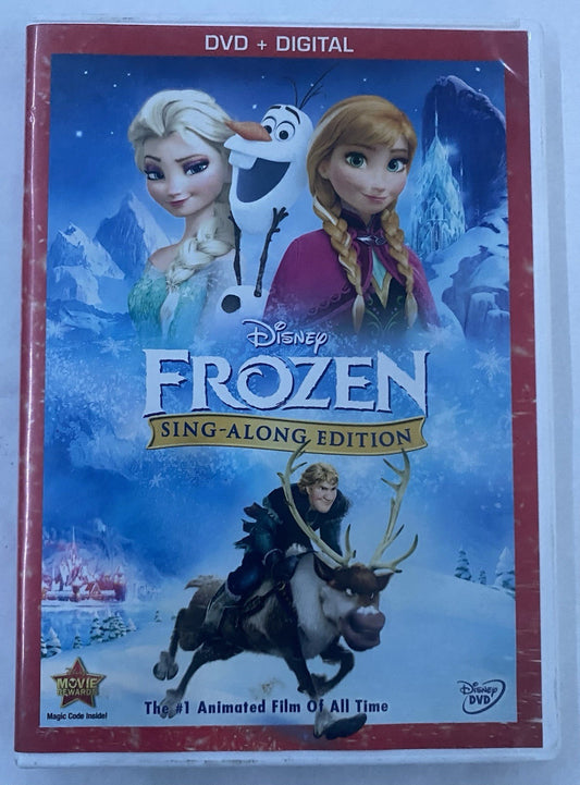 Frozen Sing Along Edition (DVD, 2013)