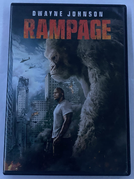 Rampage (DVD, 2018)