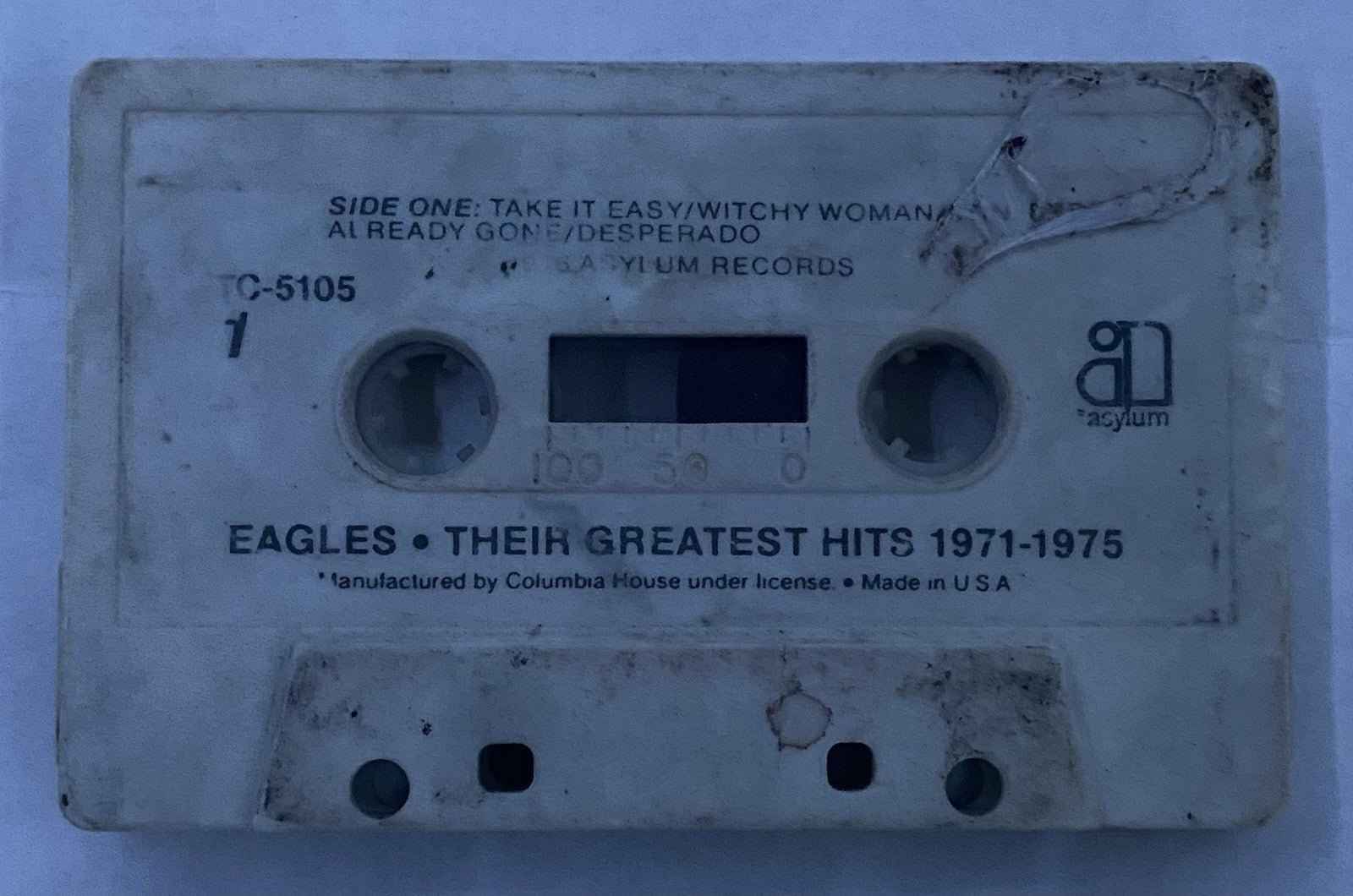EAGLES “Their Greatest Hits 1971 - 1975” CASSETTE Tape (Asylum TC-5105)