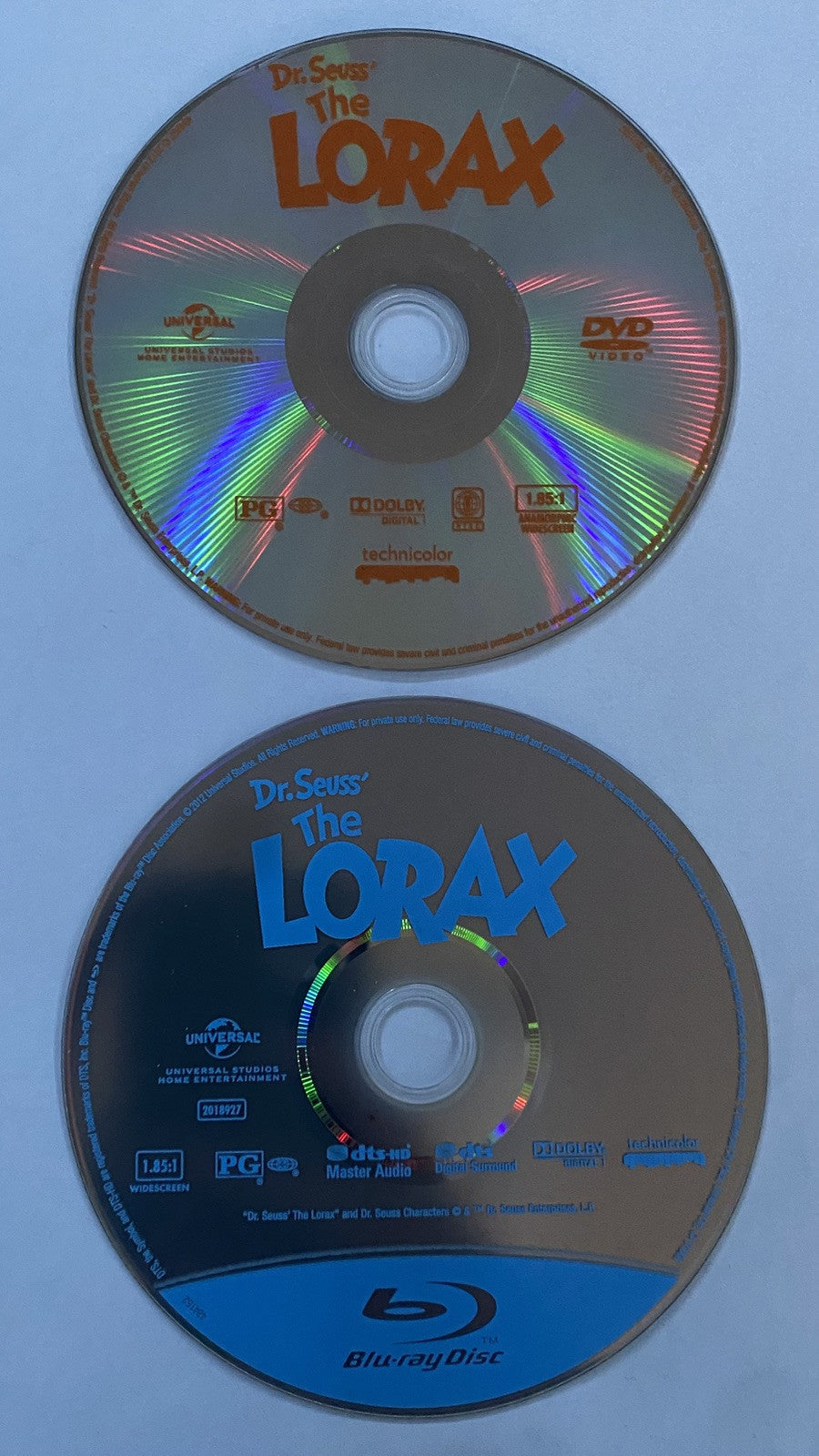 Dr. Seuss' the Lorax (Blu-ray)